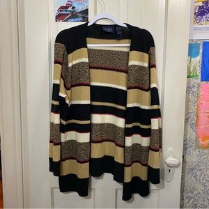 CRAZY HORSE A LIZ CLAIBORNE COMPANY | Vintage Plus Size Button Cardigan